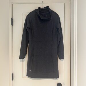 Title Nine Ling sleeve Dresses in dark grey